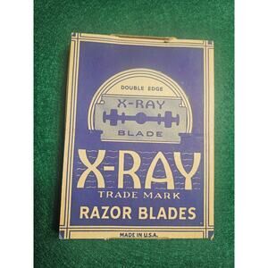 Rare Vintage display for X-Ray Blade Corporation of Newark, New Jersey